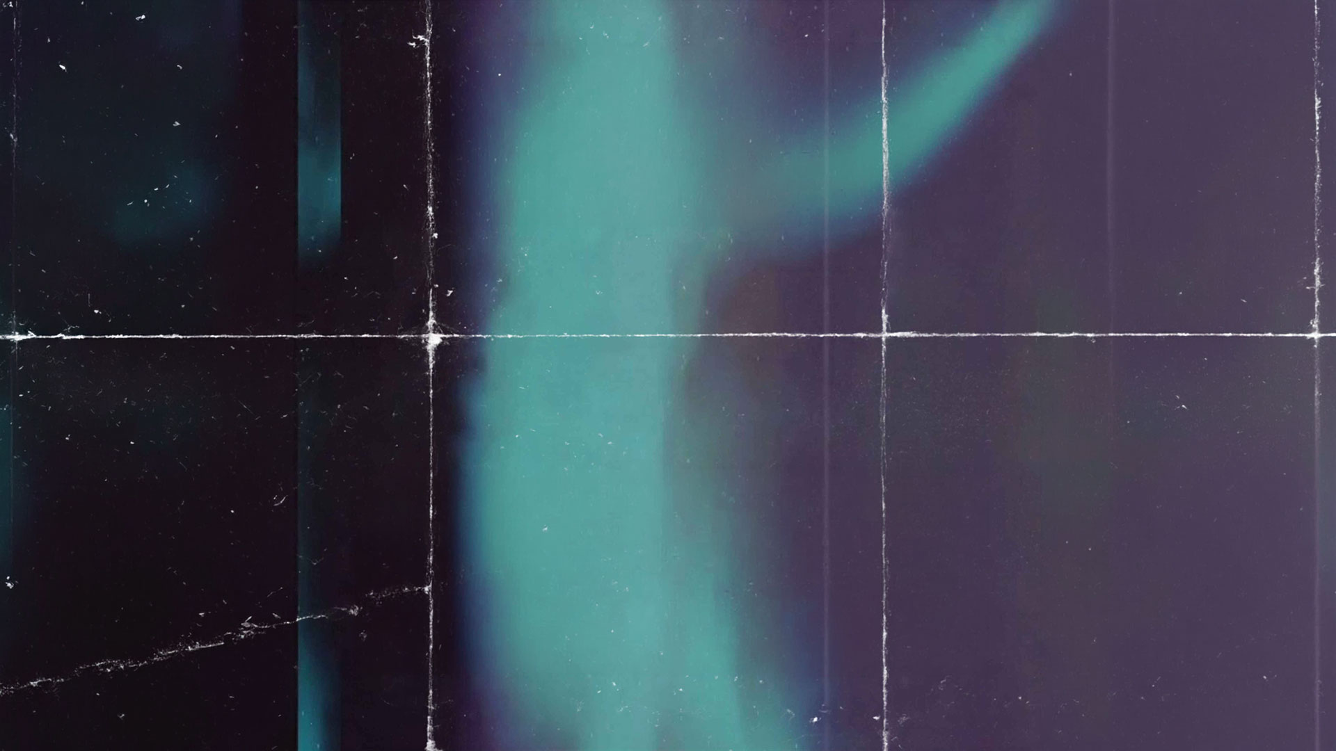 Artwork of Drums Are Beating My Steps by Eternal Mourning: a teal and violet light leak on creased film